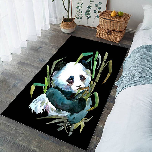 Alfombra Grande con dibujo Oso Panda