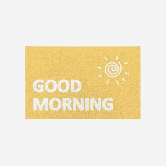 Felpudo original mensaje Buenos Días