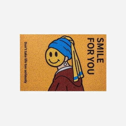 Felpudo parodia La Joven de la Perla