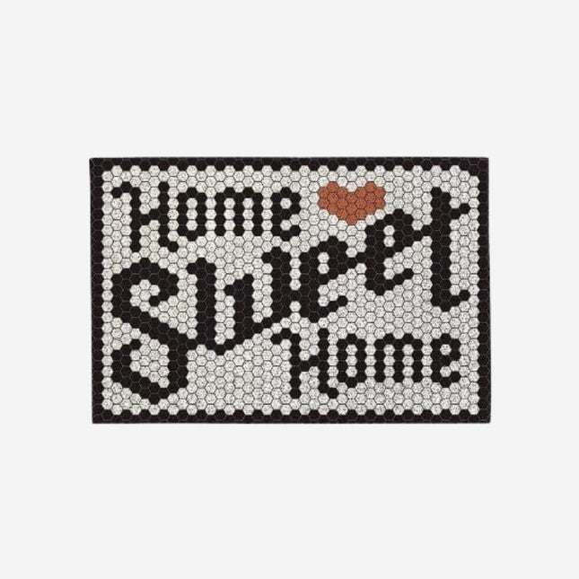 Felpudo Home Sweet Home diseño mosaico