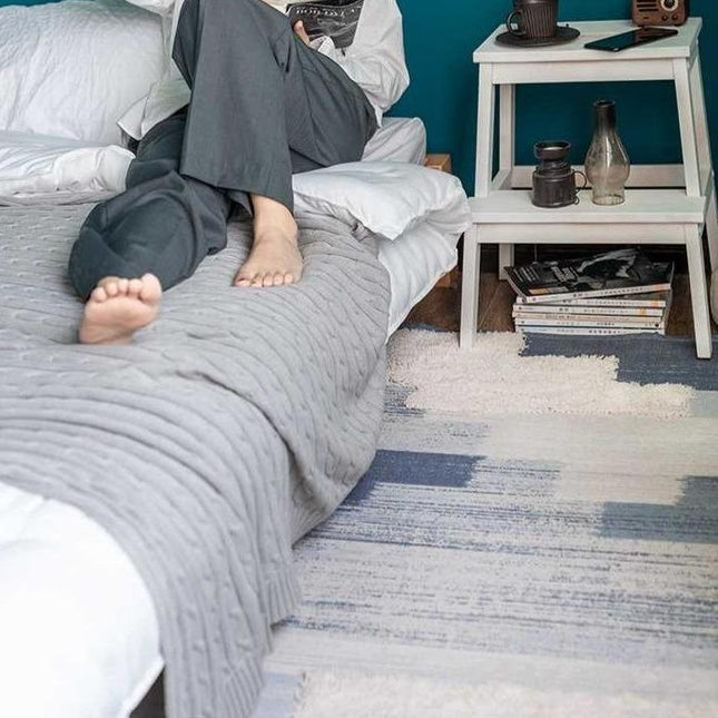 Alfombra Pie de Cama Estilo Marroquí