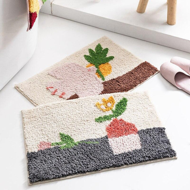 Alfombra de baño grande de diseño