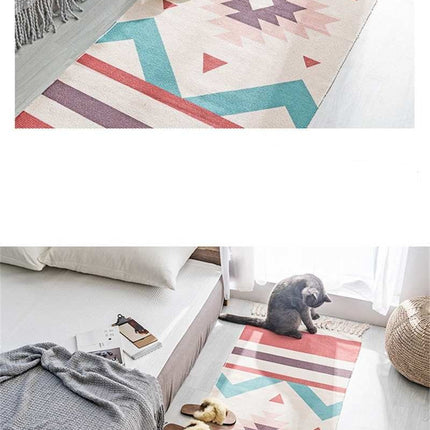 Alfombra pequeña para dormitorio de niña