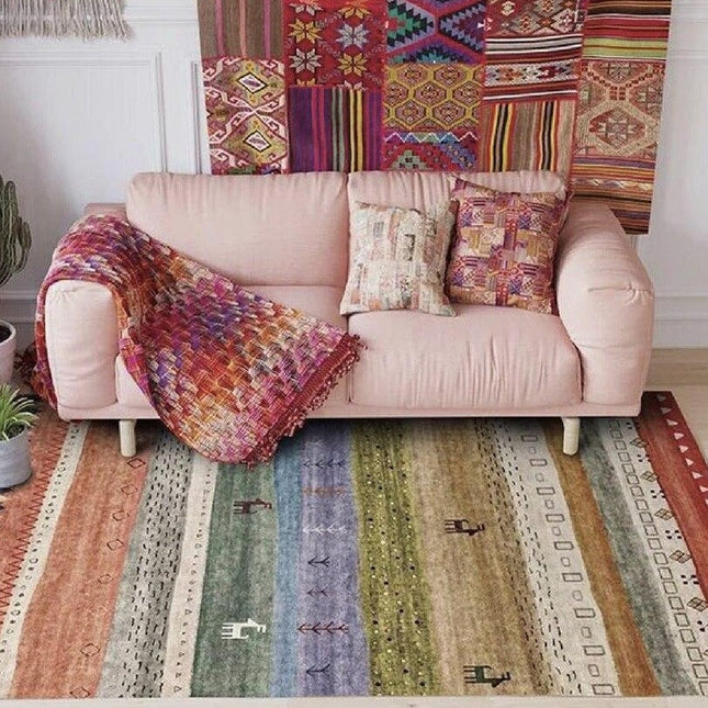 Alfombra de estilo africano para salón