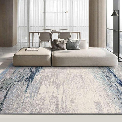 Alfombra vintage de diseño abstracto