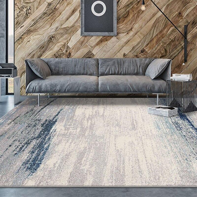 Alfombra vintage de diseño abstracto