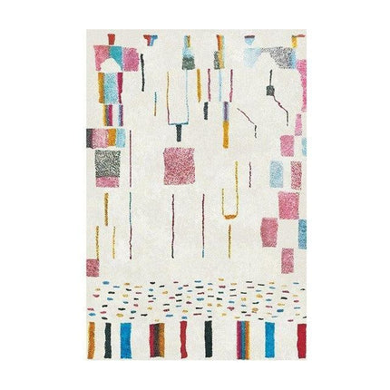 Alfombra Kilim Bereber Blanca para Salón