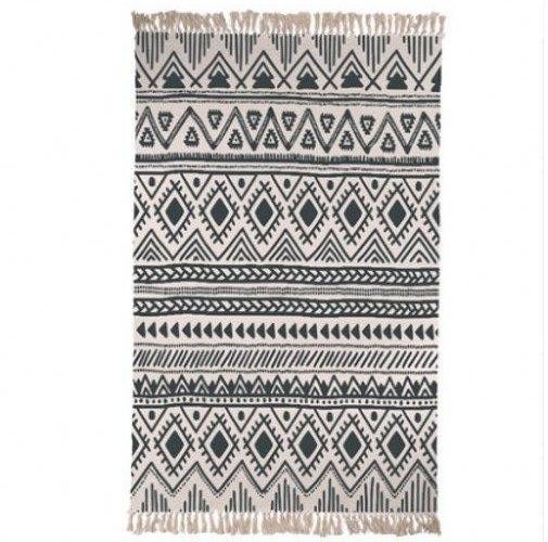 Alfombra de pasillo estilo bereber