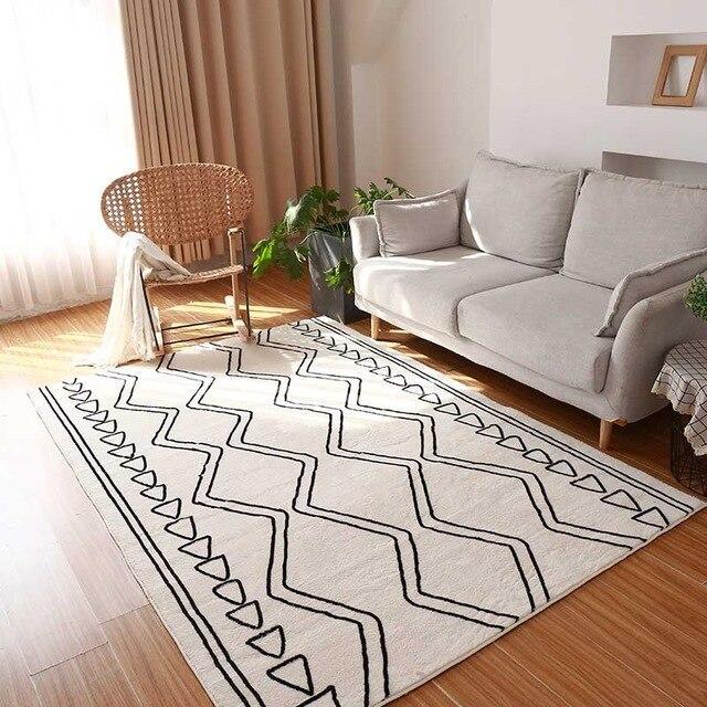 Alfombra bereber de estilo natural