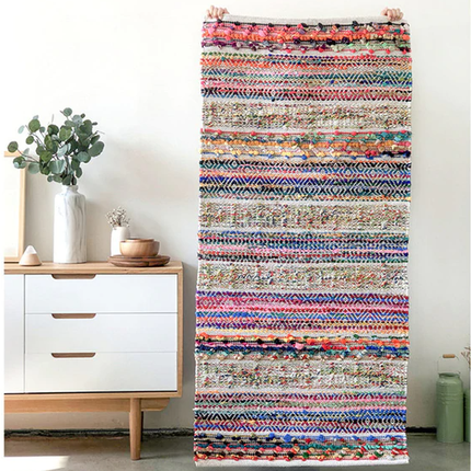 Alfombra bereber Ourika muy colorida