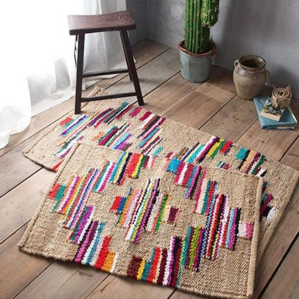 Alfombra bereber de pasillo yute