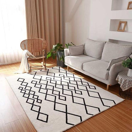 Alfombra bereber de diseño geométrico tunecino