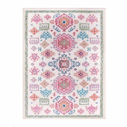 Alfombra bohemia de tendencia para salón