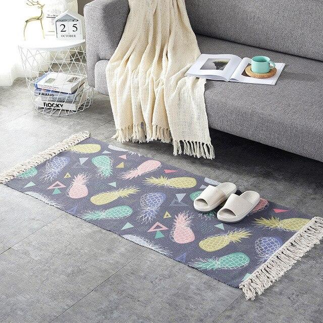 Alfombra para habitación con piñas