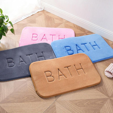 Alfombra de baño viscoelástica y absorbente