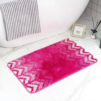 Alfombrilla de baño rosa diseño original