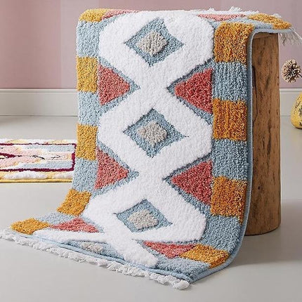 Alfombra de baño de estilo bereber