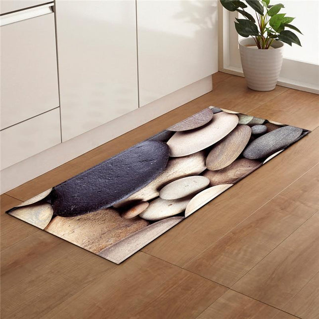 Alfombra de cocina vinílica diseño zen