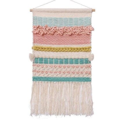 Tapiz decorativo de pared con texturas