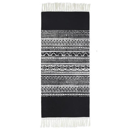 Alfombra de algodón para pie de cama