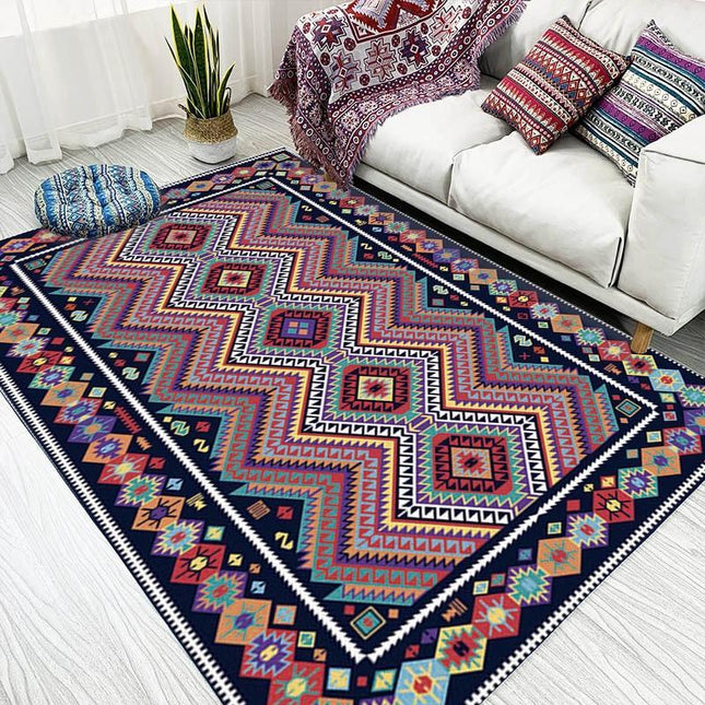 Alfombra étnica kilim multicolor