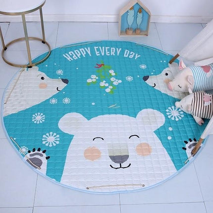 Alfombra de juegos con oso polar