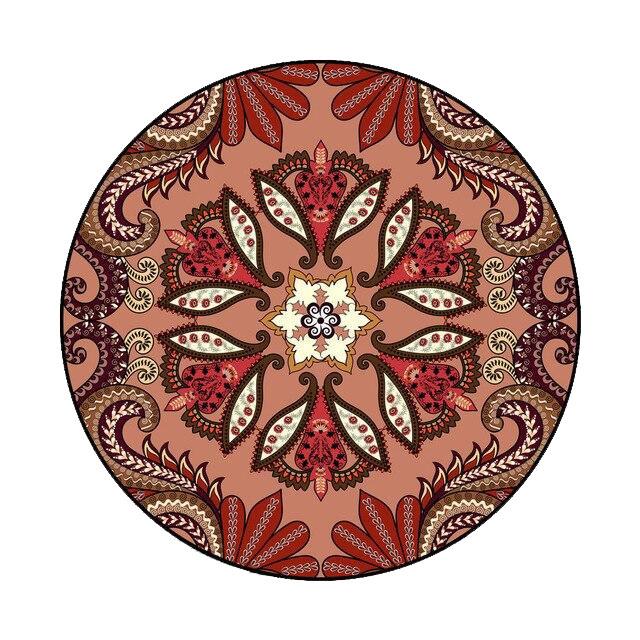 Alfombra redonda de diseño italiano