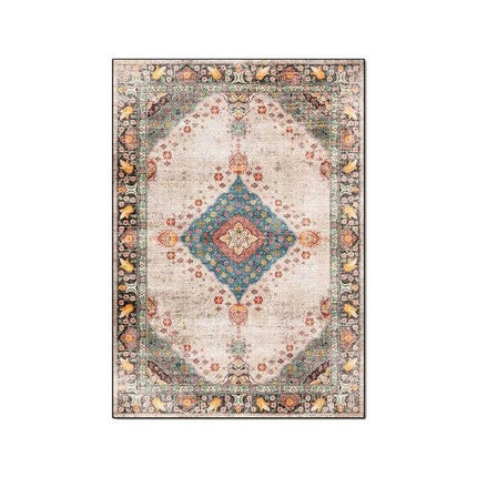 Alfombra marroquí de estilo vintage