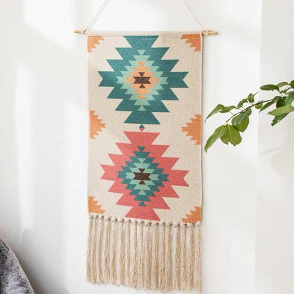 Tapiz decorativo de pared estilo navajo