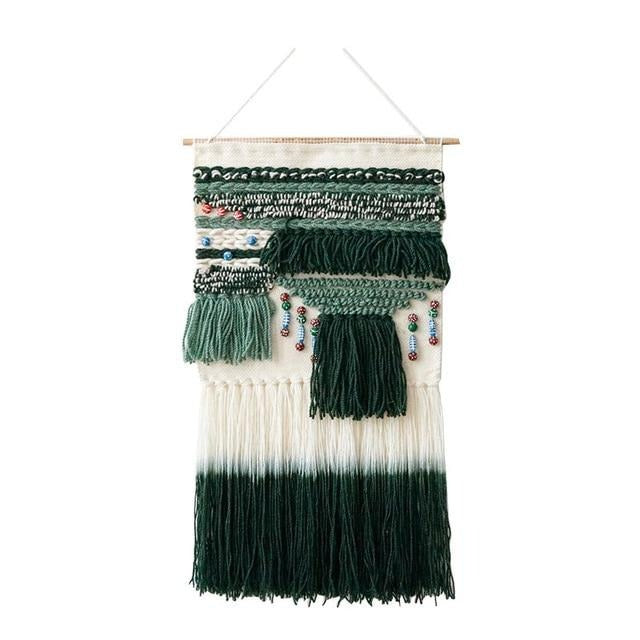 Colgante de pared para dormitorio macramé