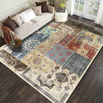 Alfombra kilim vintage estilo patchwork