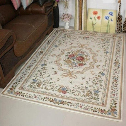 Alfombra Persa con estampado de flores