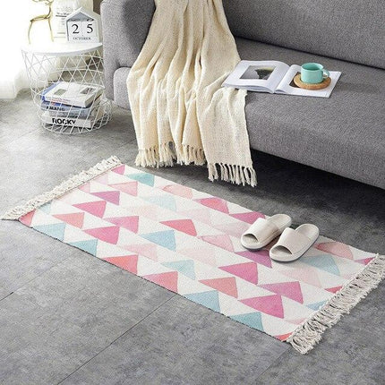 Alfombra para salón estilo boho chic