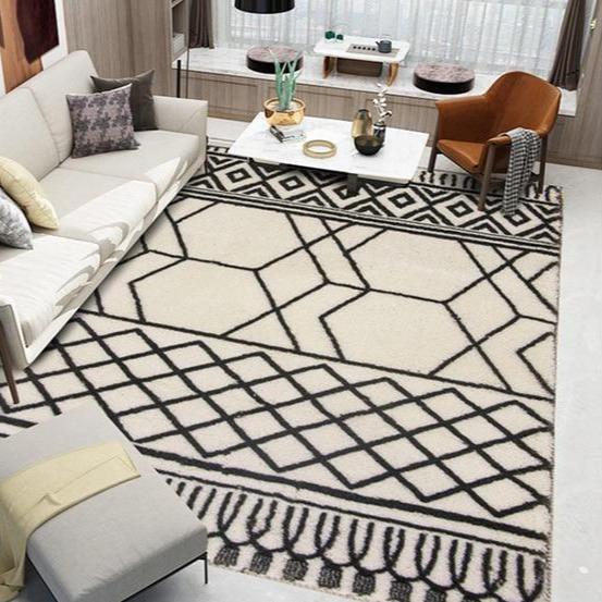 Alfombra estilo bereber diseño moderno