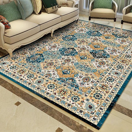 Alfombra turca de diseño vintage