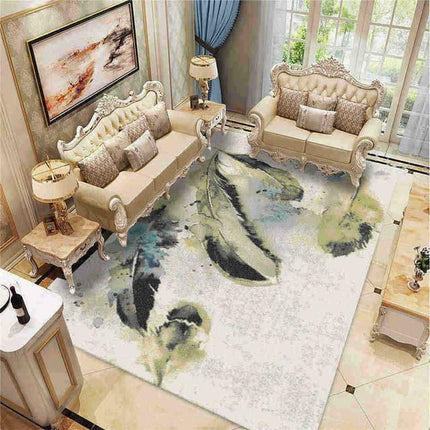 Alfombra vintage de diseño natural