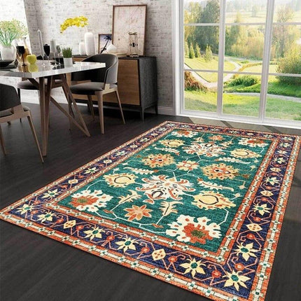 Alfombra oriental de estilo vintage